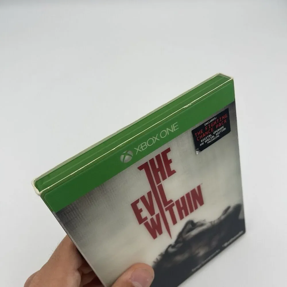 The Evil Within (Microsoft Xbox One, 2014) With Lenticular Slip Cover Sleeve VGC